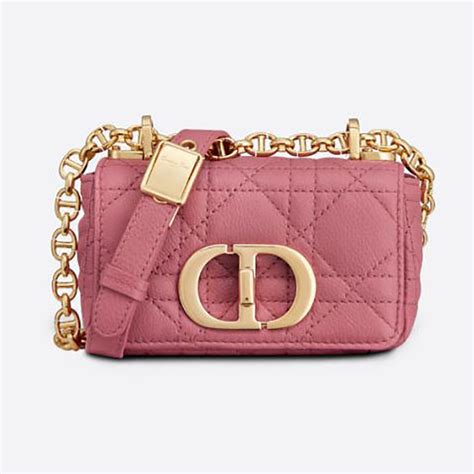 dior caro bag pink|Dior caro bag review.